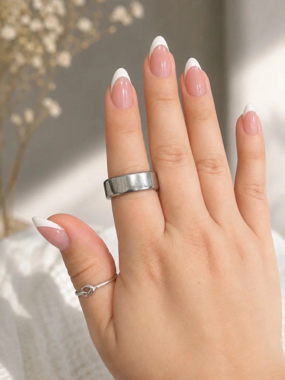Oura Silver Polished Smart Ring